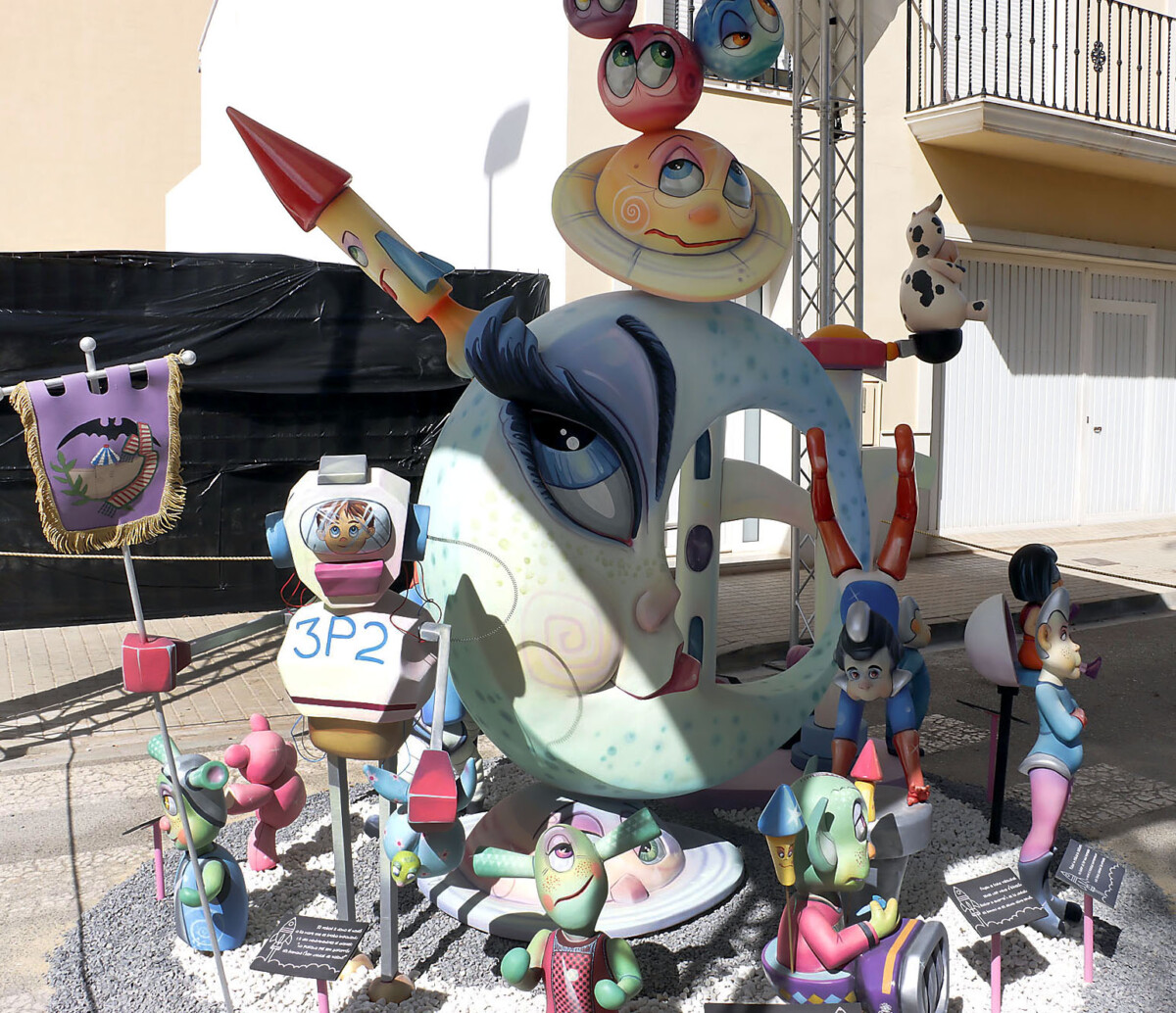 Falla Antiga Muralla primer premio infantil fallas 2024 Puçol